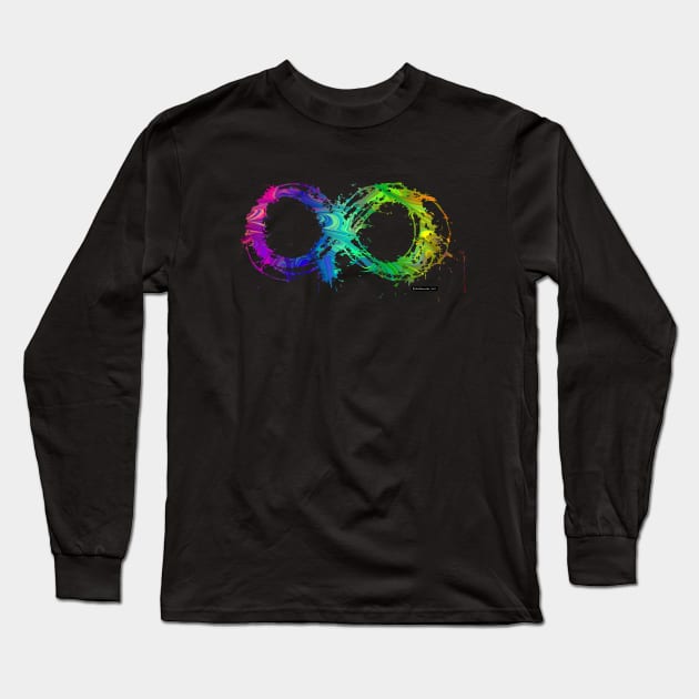 The Infinite Mess Long Sleeve T-Shirt by Autistamatic